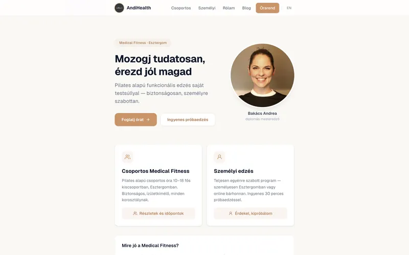 AndiHealth – képernyőkép